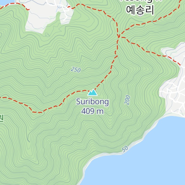 Map of Suribong