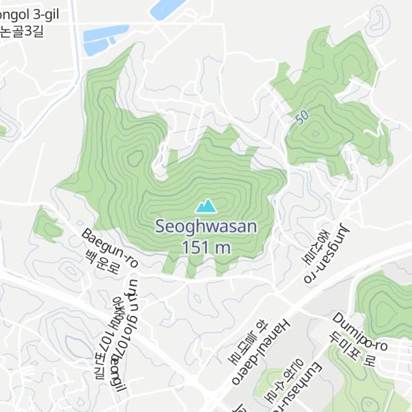 Map of Seoghwasan