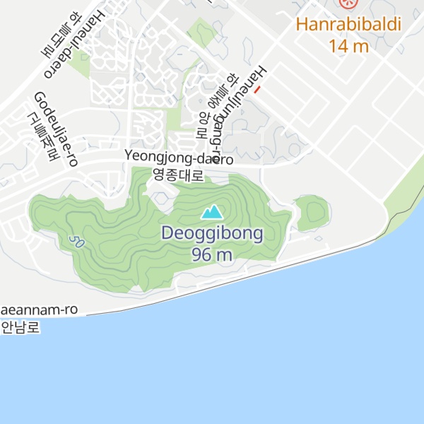 Map of Deoggibong