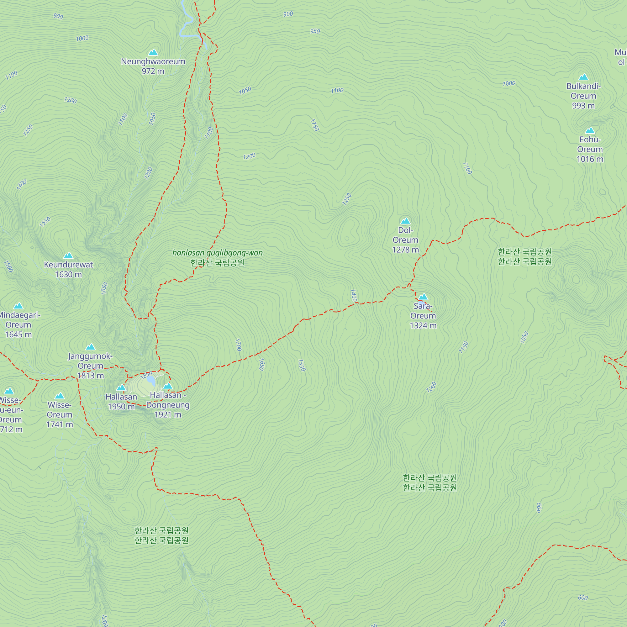 Jindalraebat Shelter map