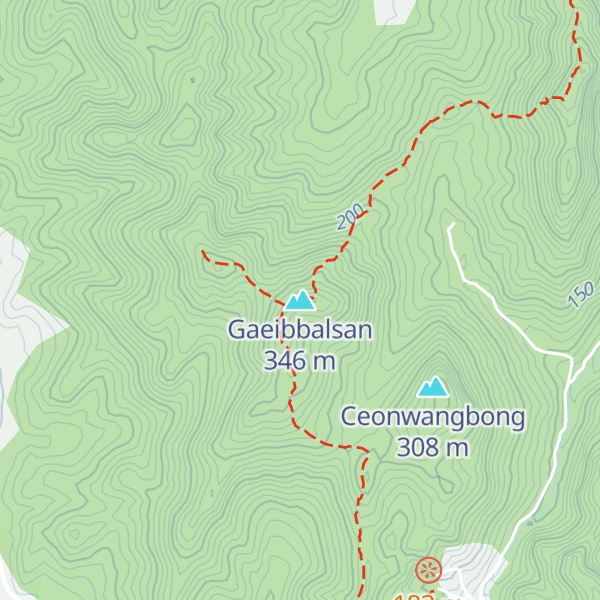 Map of Gaeibbalsan