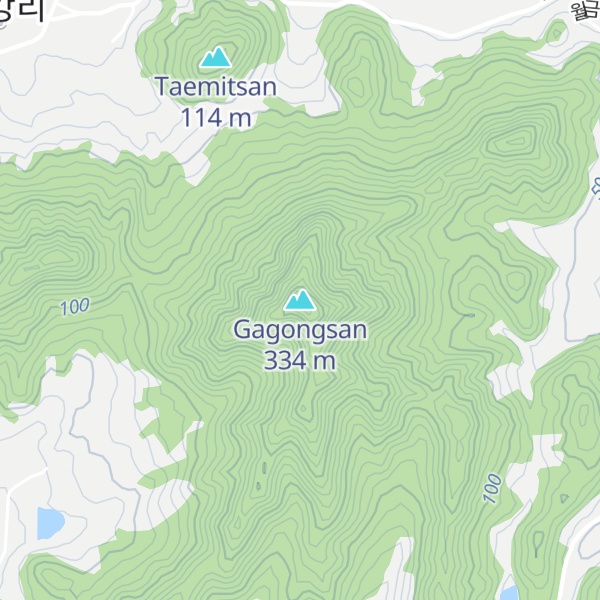 Map of Gagongsan