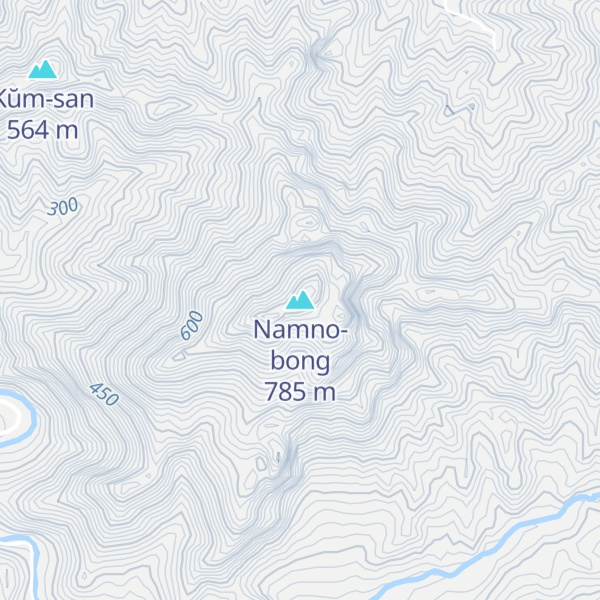 Map of Namno-bong