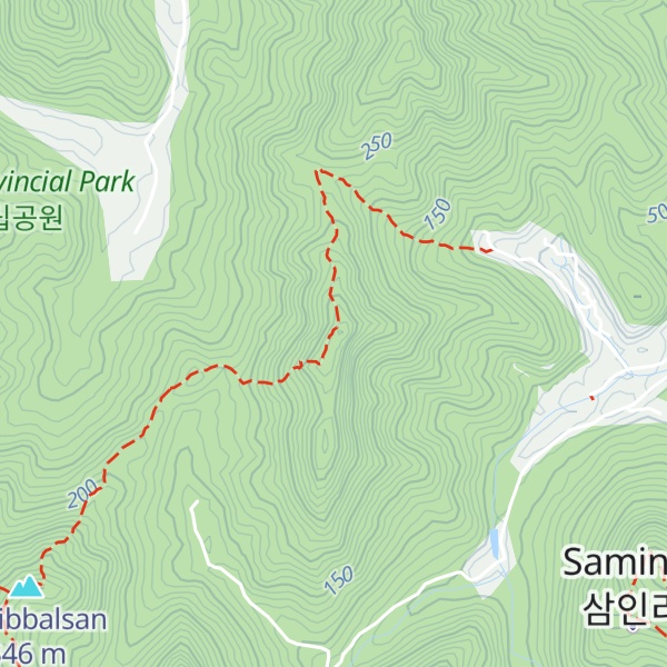 Map of Seonunsan
