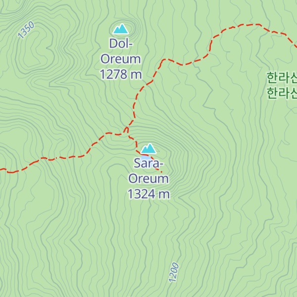 Map of Sara-Oreum