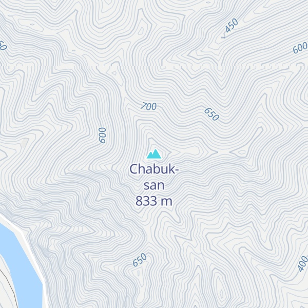 Map of Chabuk-san