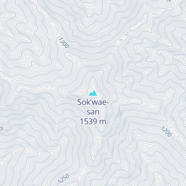 Map of Sok’wae-san