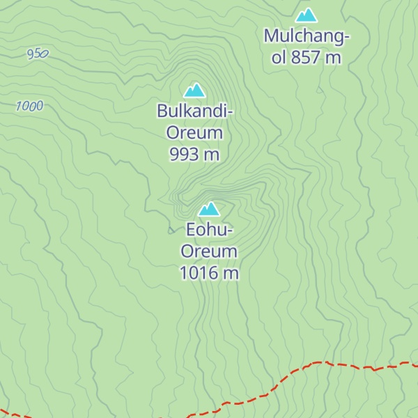 Map of Eohu-Oreum