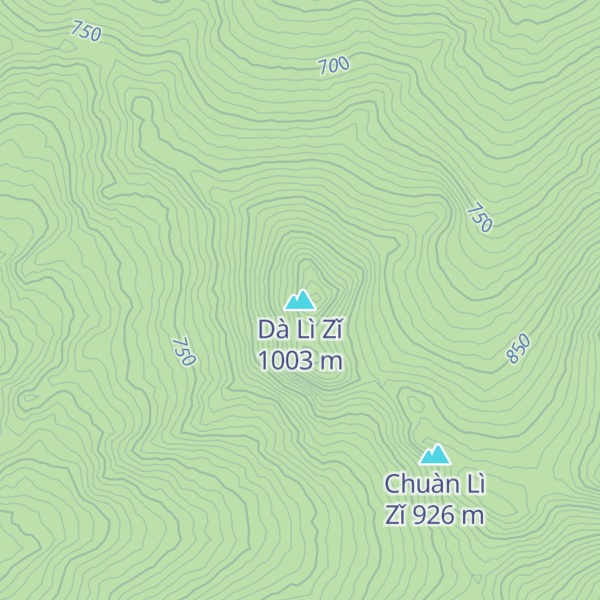 Map of Dà Lì Zǐ