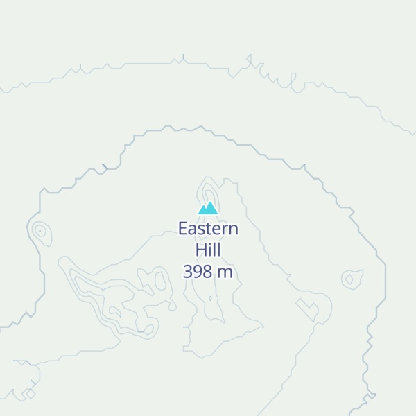 Map of Eastern Hill