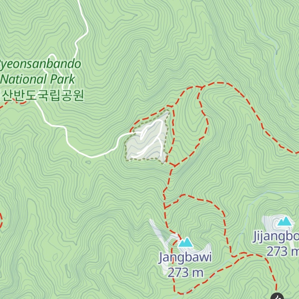 Map of Yisangbong