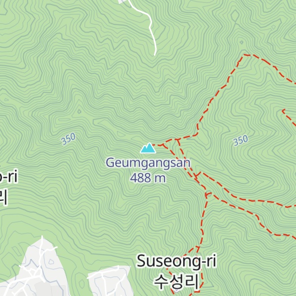 Map of Geumgangsan