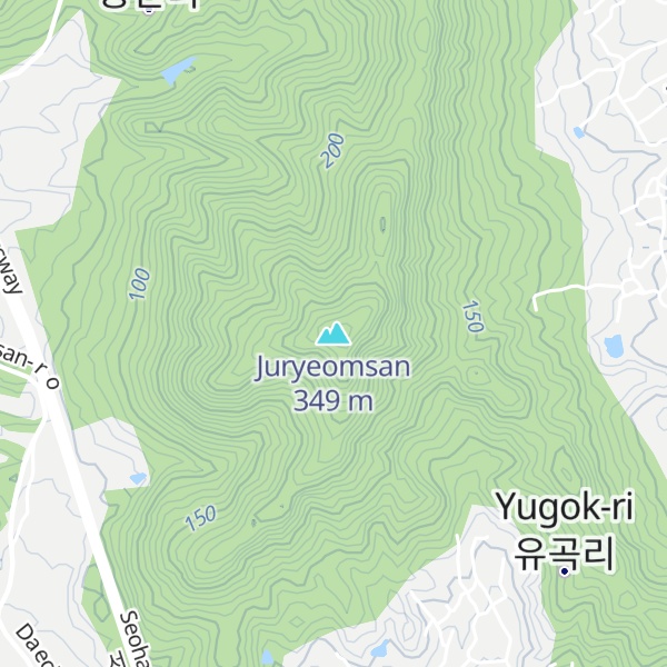 Map of Juryeomsan