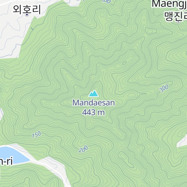 Map of Mandaesan