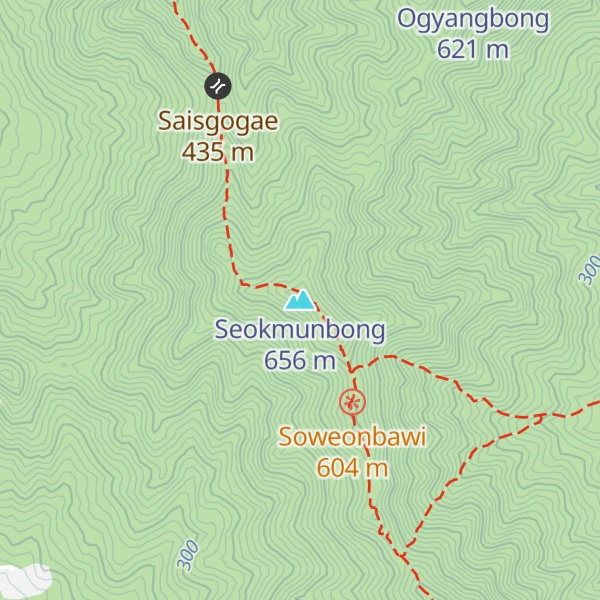 Map of Seokmunbong