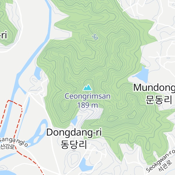 Map of Ceongrimsan