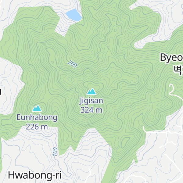 Map of Jigisan