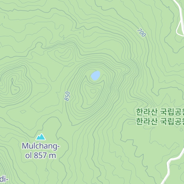 Map of Muljang-ori