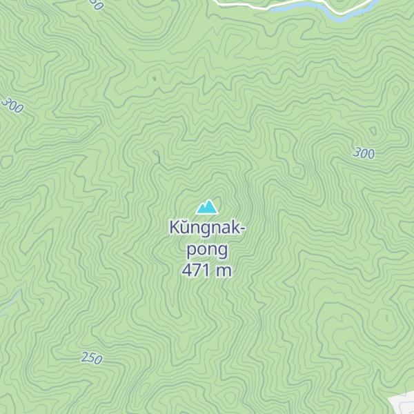 Map of Kŭngnak-pong