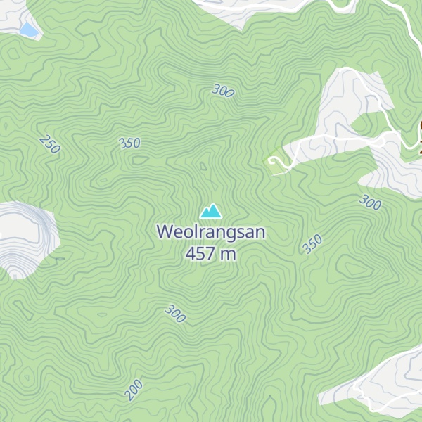 Map of Weolrangsan