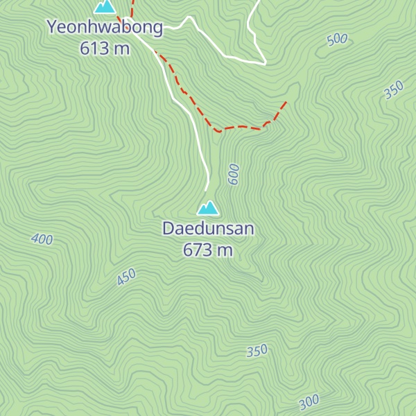 Map of Daedunsan