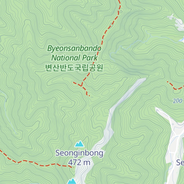 Map of Biryongsangceonbong