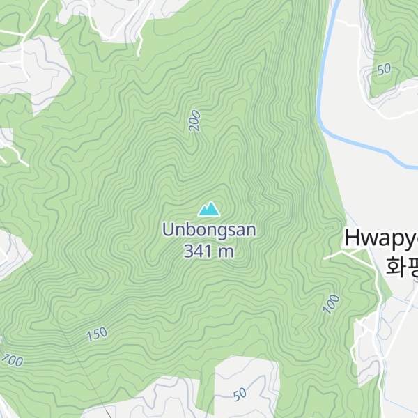 Map of Unbongsan