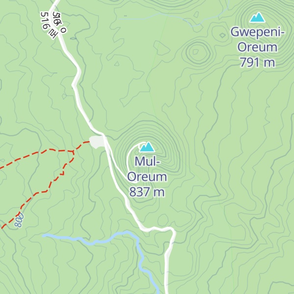 Map of Mul-Oreum