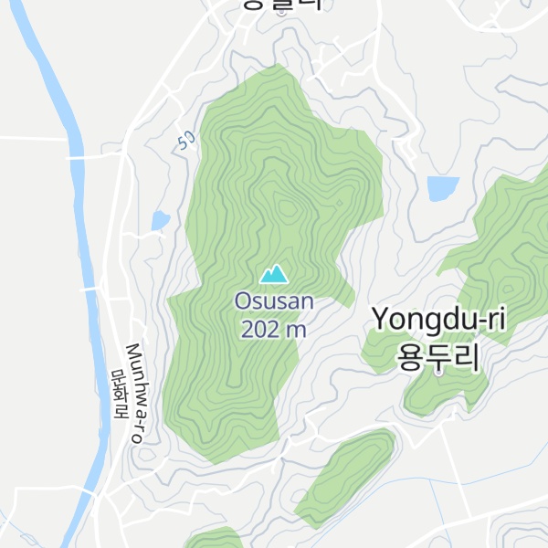 Map of Osusan