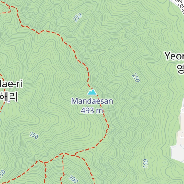Map of Mandaesan
