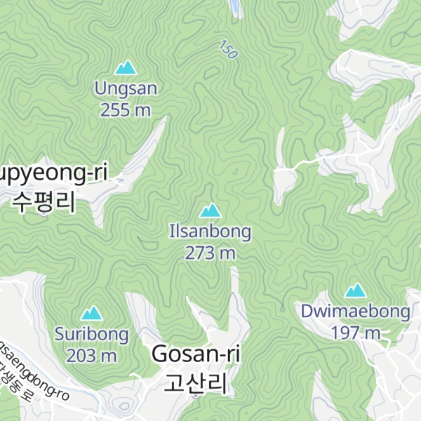 Map of Ilsanbong