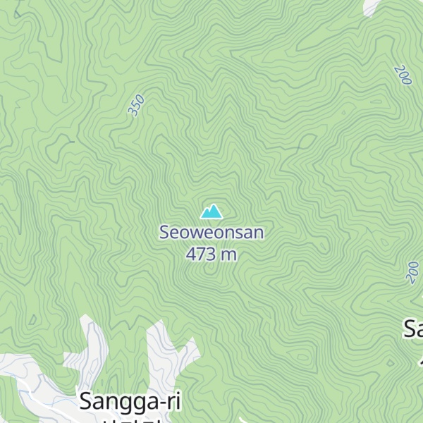 Map of Seoweonsan