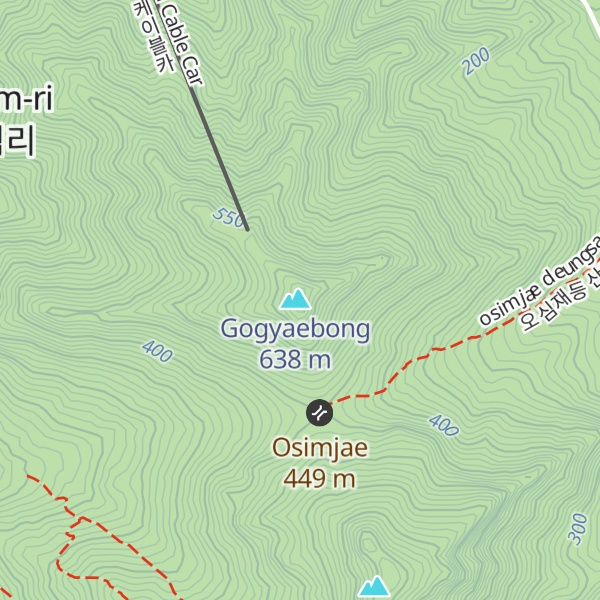 Map of Gogyebong