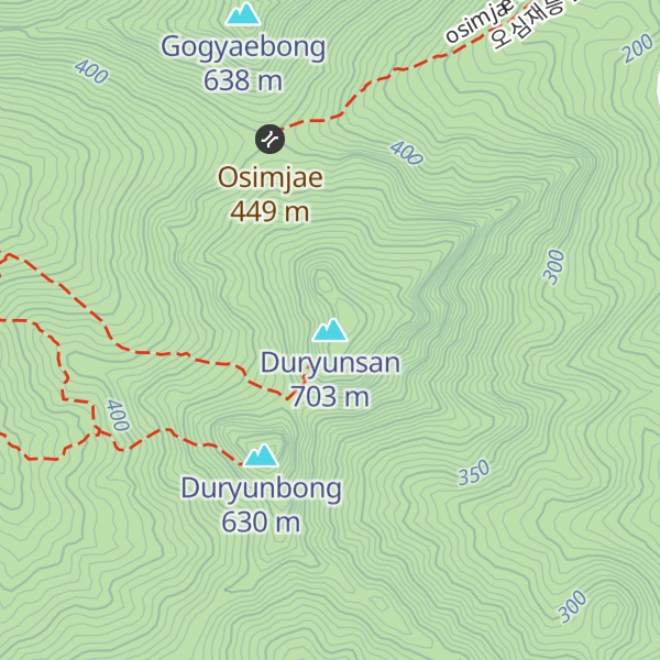 Map of Duryunsan