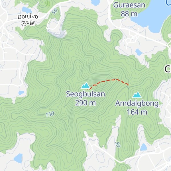 Map of Seogbulsan