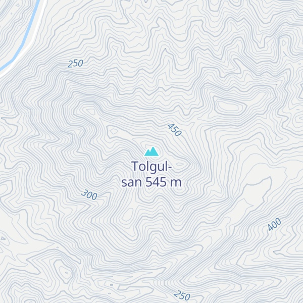 Map of Tolgul-san