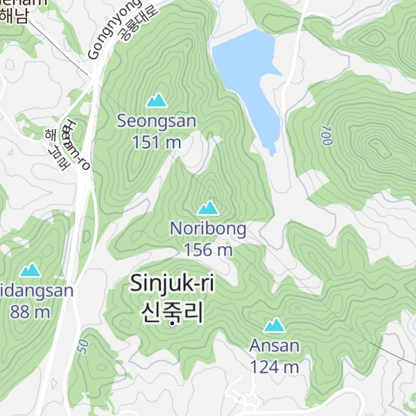 Map of Noribong