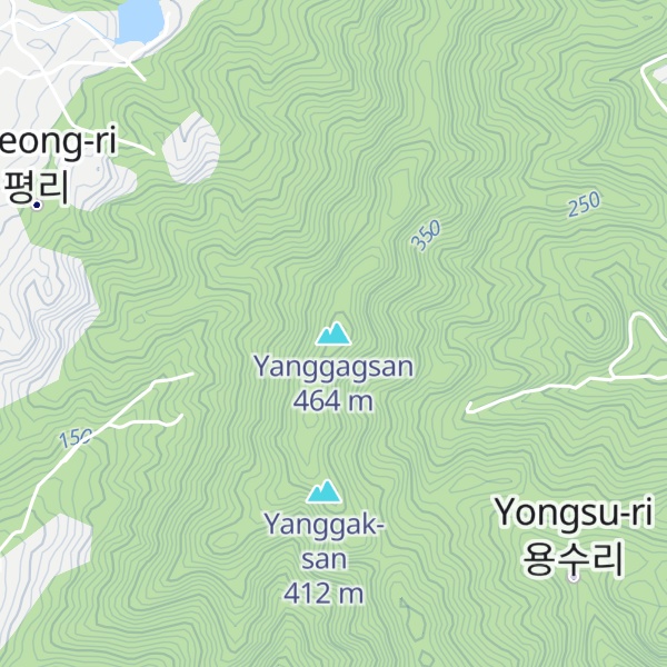 Map of Yanggagsan