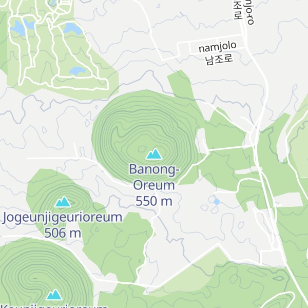 Map of Banong-Oreum
