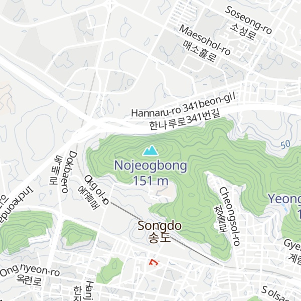 Map of Nojeogbong