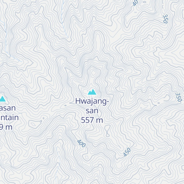 Map of Hwajang-san