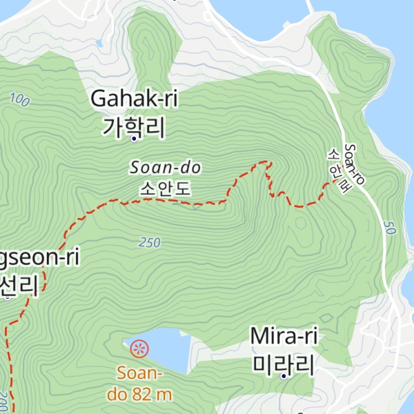 Map of Gahagsan