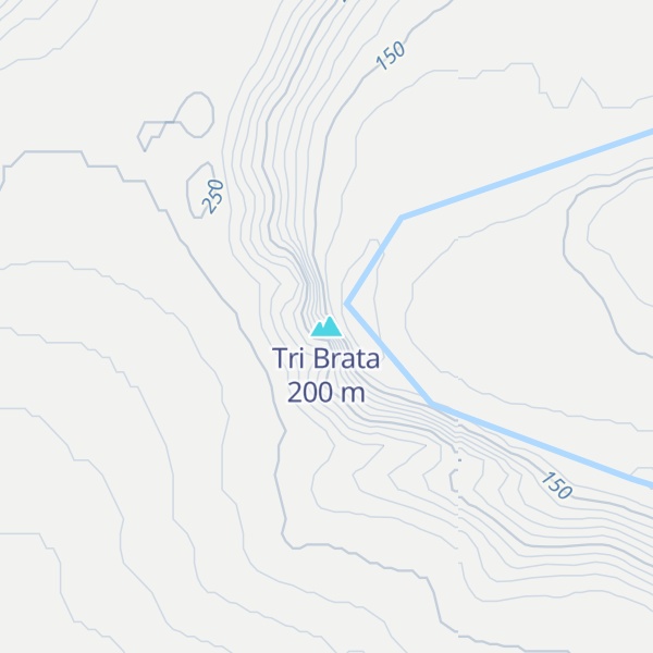 Map of Tri Brata