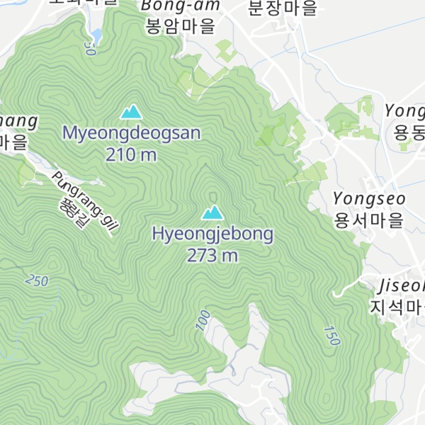 Map of Hyeongjebong