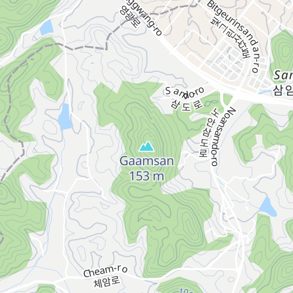Map of Gaamsan