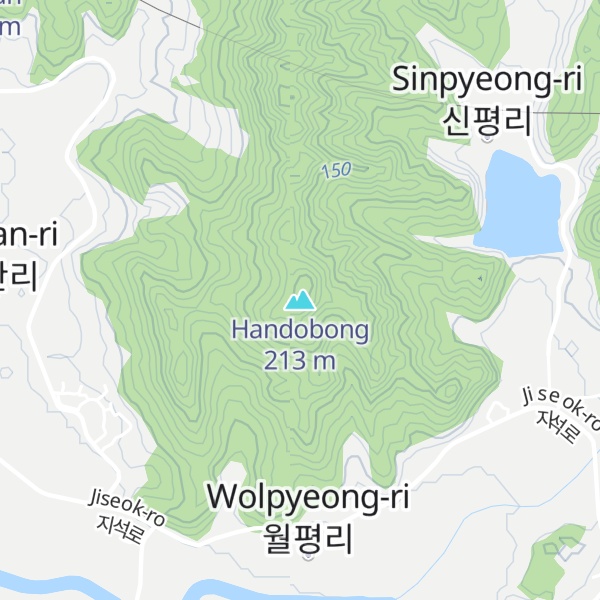 Map of Handobong