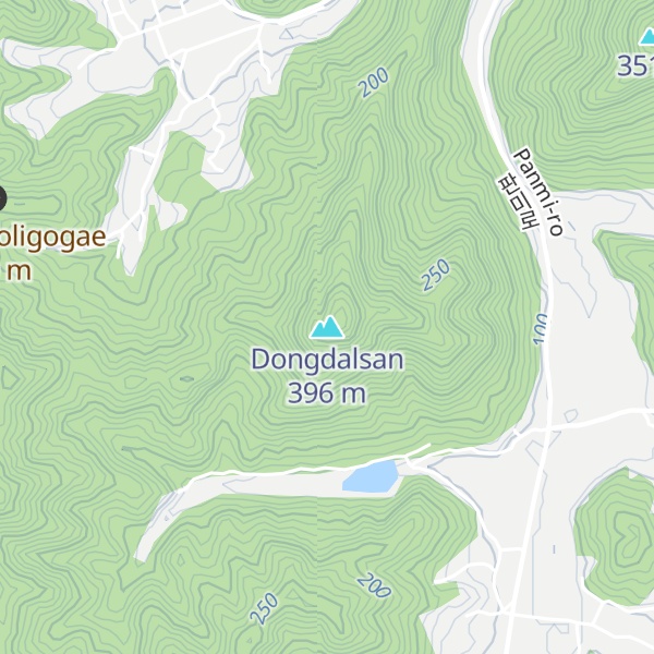 Map of Dongdalsan