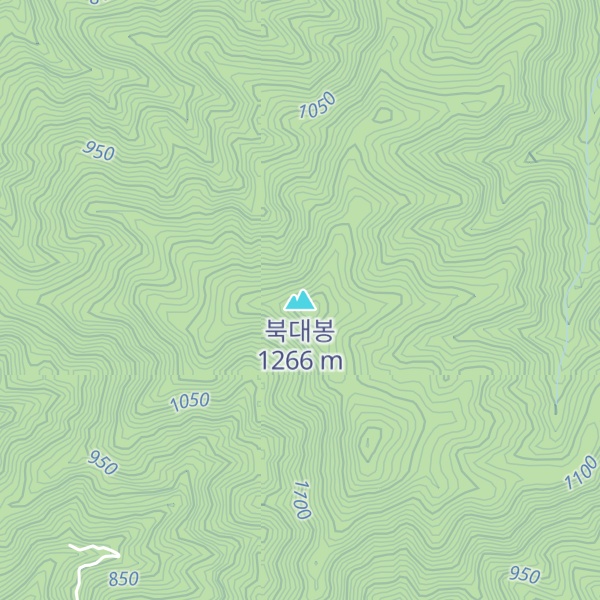 Map of 북대봉