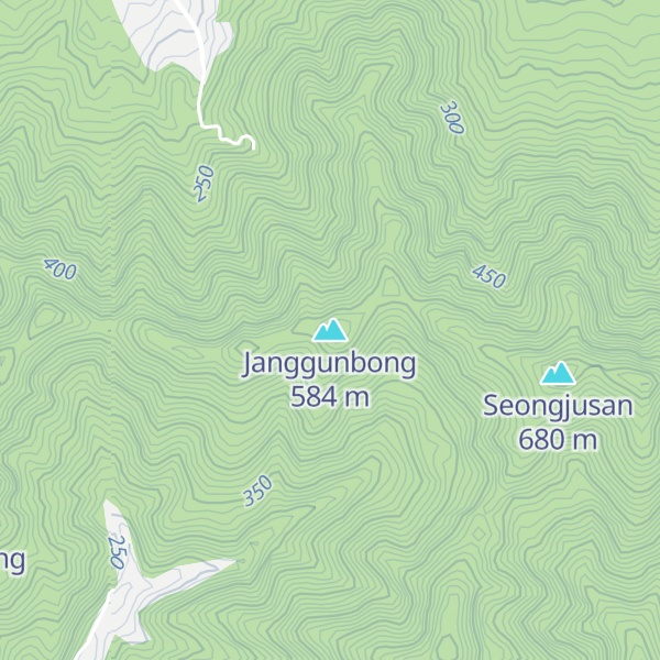 Map of Janggunbong