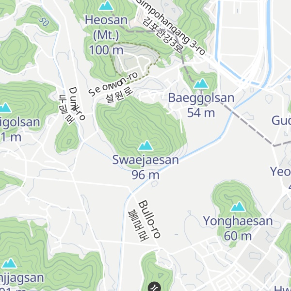 Map of Swaejaesan